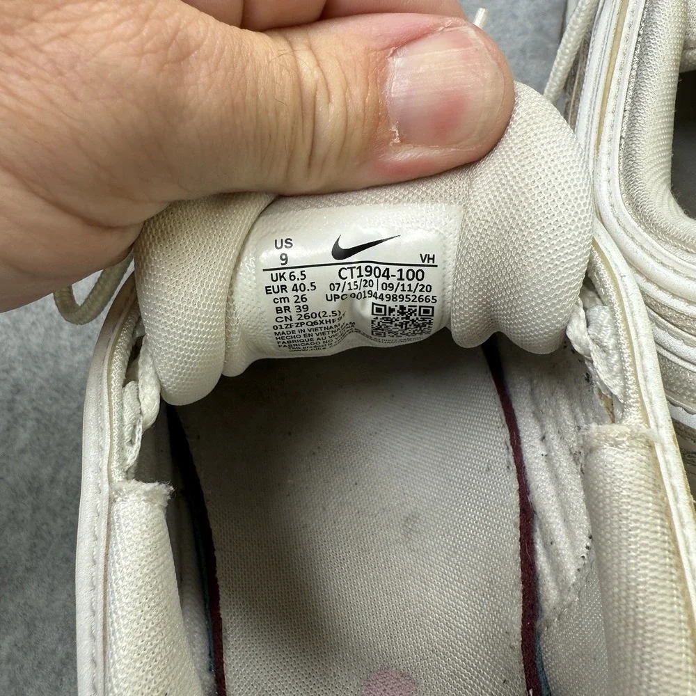 Nike Air Max 97 Sail Pink Gum Women's Size 9‎ CT1904-100